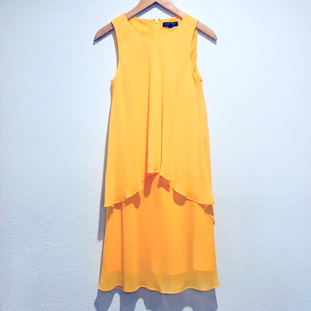 LAUREN by RALPH LAUREN  Dress Size 4 Tiered Flowy Spring